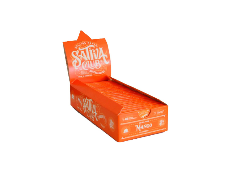 Sativa Club Celulosa Regular sabor Mango x22 Unidades 